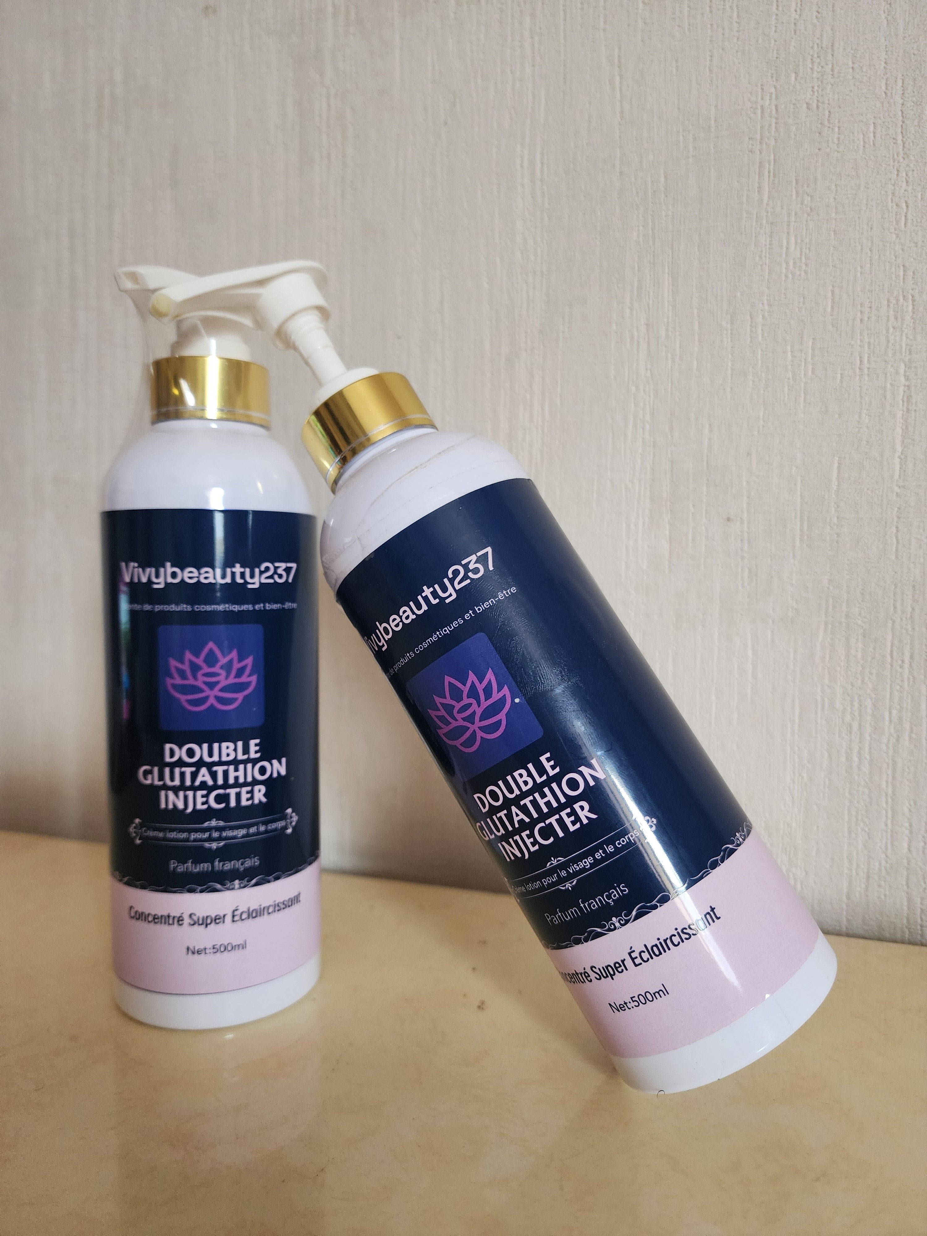 Lotion corporelle Double Glutathion 500ml