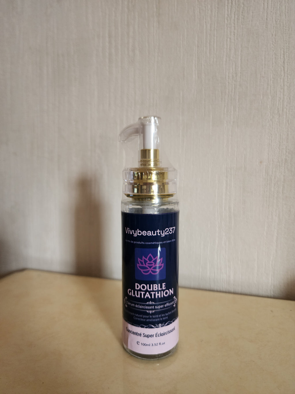 Gamme de soins eclaircissante pour la peau au double Glutathion 500ml, 100g, 100g, 100ml, 150g